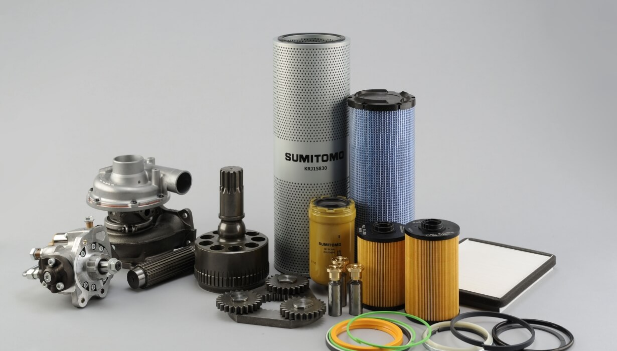 Reduce TCO with Sumitomo genuine parts